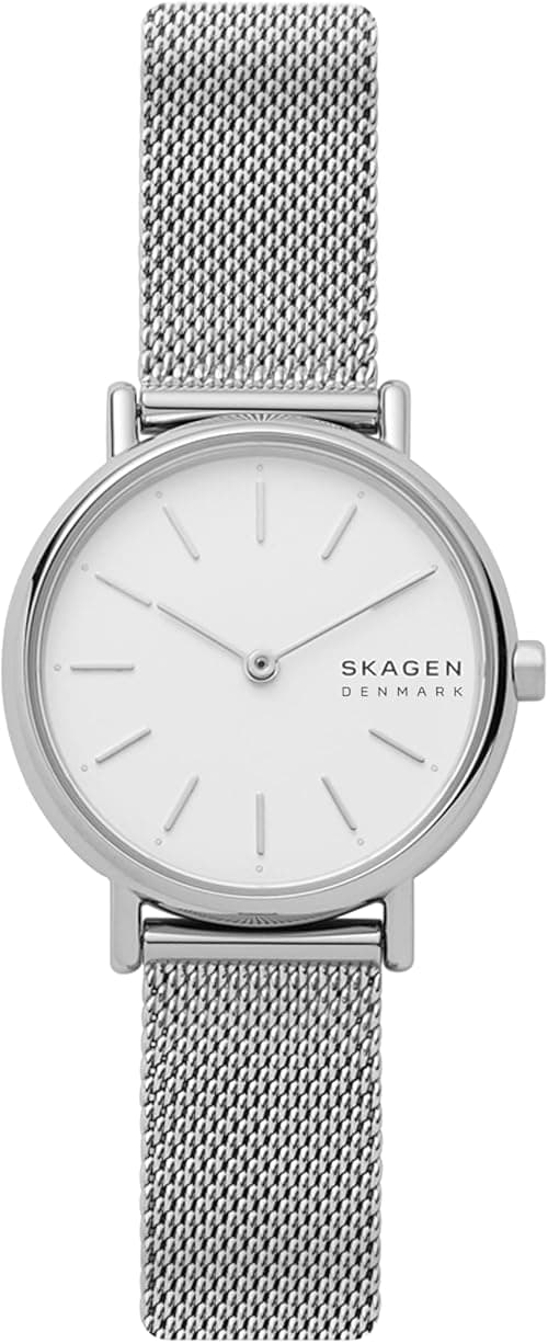 Skagen Kuppel Lille or Riis Lille Minimalist Women's Watch with Stainless Steel Bracelet, Mesh or Leather Band on Amazon.ae - Price Tracker