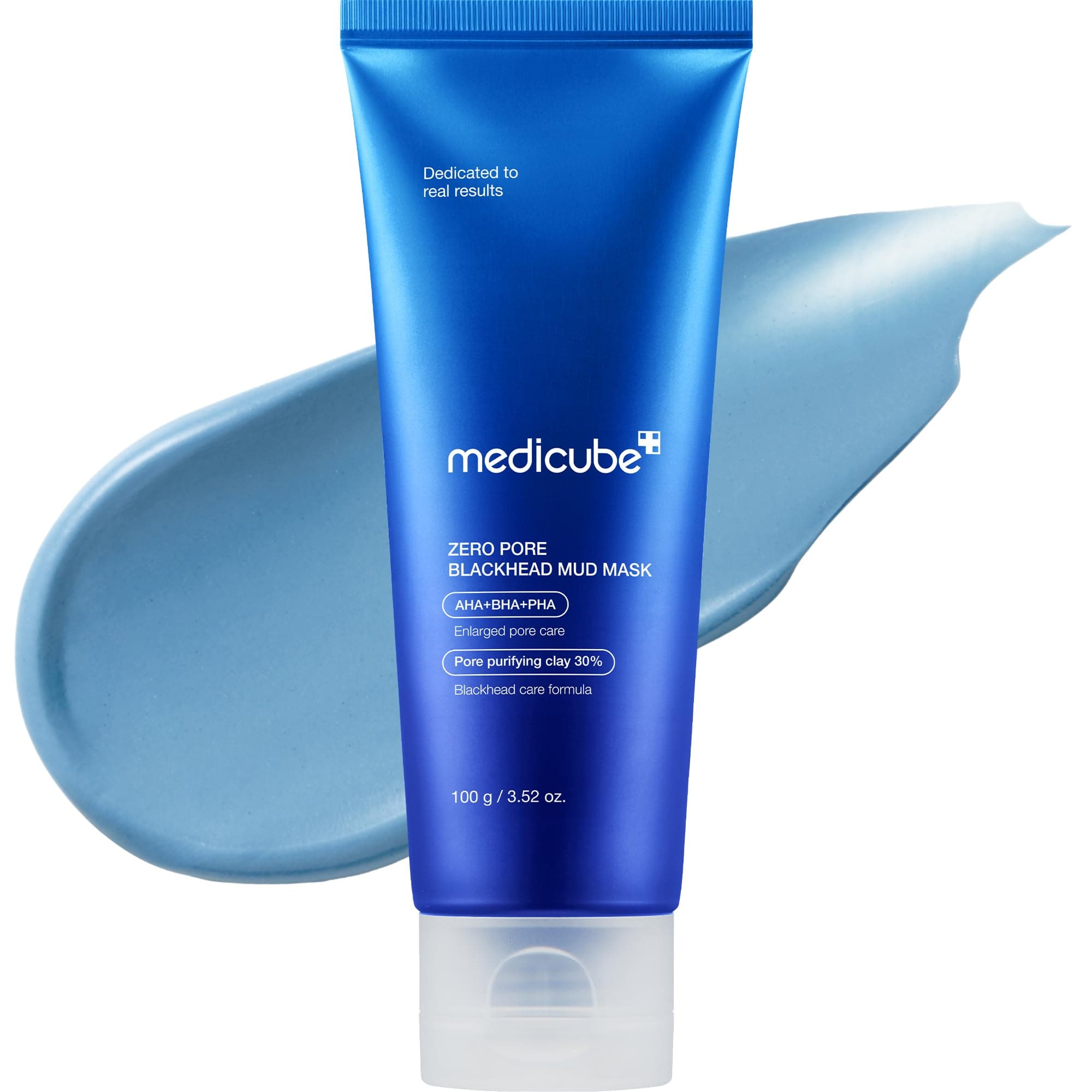 medicube Zero Pore Blackhead Mud Facial Mask - Skin Cooling & Pore Tightening - 3 Minute Quick Dry Formula with AHA, BHA, PHA, and Pore-Purifying Clay - Korean Mud Mask 3.52 oz on Amazon.ae - Price Tracker