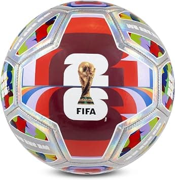 Hy-Pro Officially Licensed FIFA World Cup 2026 Size 5 Laser PVC Spectrum Football - Training Ball with Trophy Design & Host Nations Graphics, Football Gifts for Boys - FIFA World Cup 2026 Design on Amazon.ae - Price Tracker