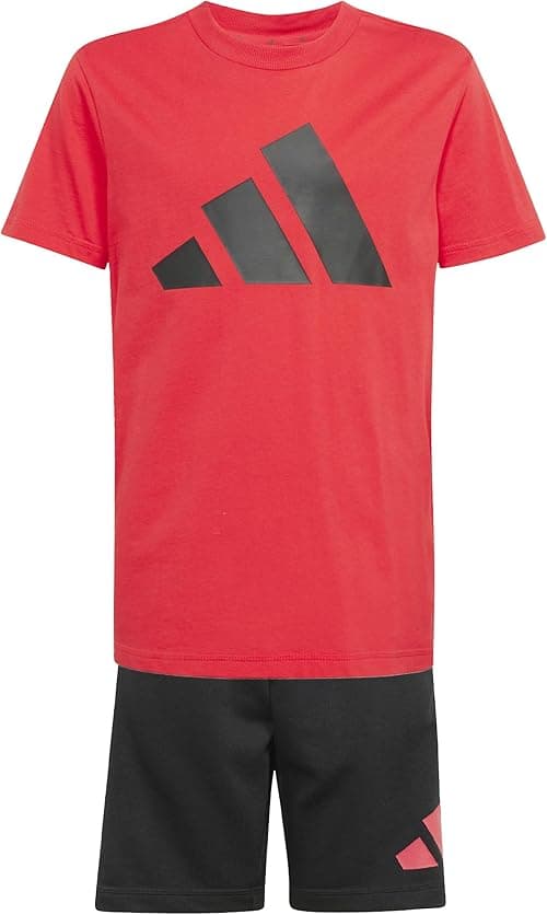 adidas Unisex Kids Essentials Tee Set Kids Suits on Amazon.ae - Price Tracker