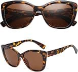 PolarSpex Cat Eye Sunglasses for Women - Trendy & Polarized Oversized Womens Sunglasses - Fashionable Shades for Women - Amazon.ae Price Tracker