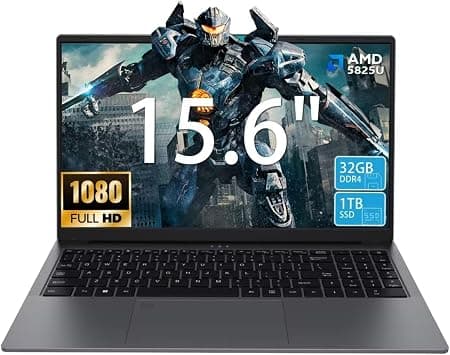 15.6 Inch Gaming Laptop, AMD Ryzen 7 5825U, 32GB DDR4 RAM 1TB NVMe SSD on Amazon - Best Deal Finder