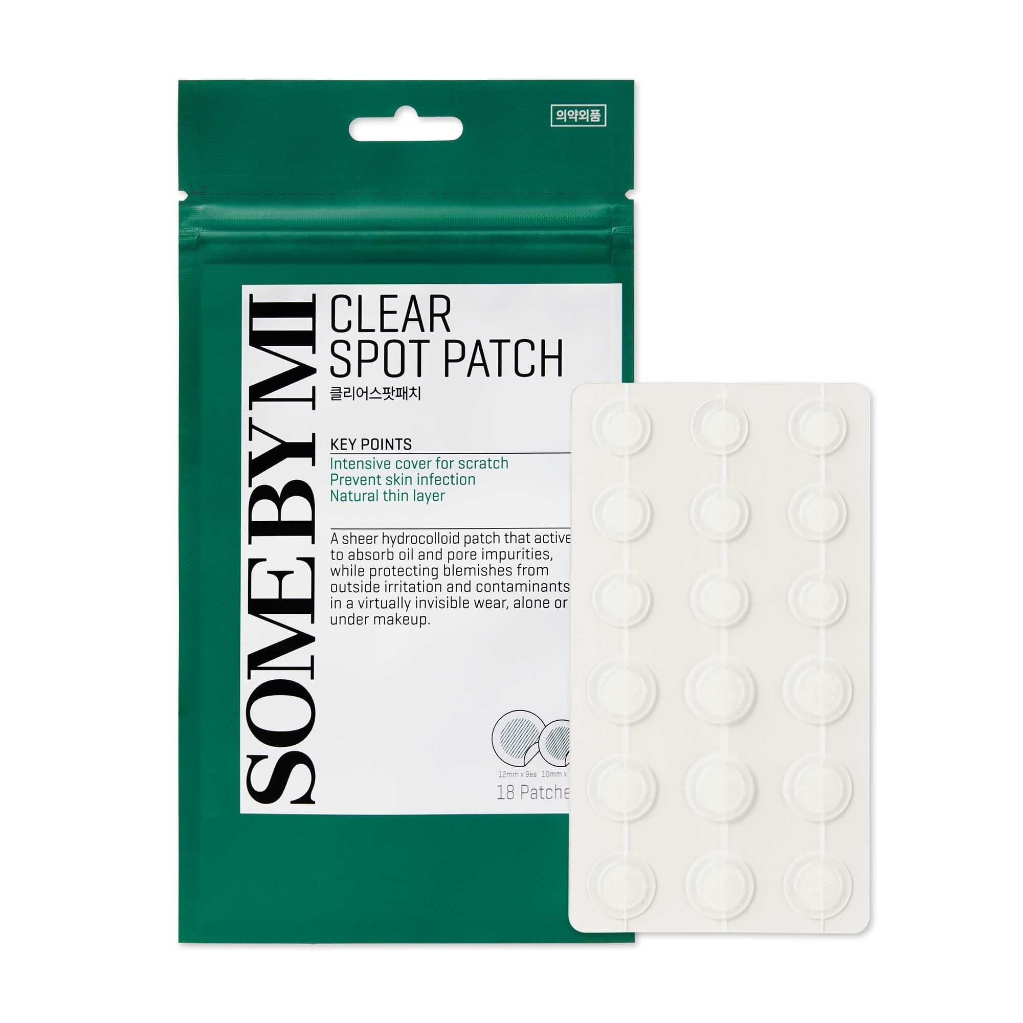 Some By Mi 30 Days Miracle Clear Spot Patch | 18 Counts, 2 Size(10mm 9Counts, 12mm 9Counts) | Invisible Hydrocolloid Skin Trouble & Pimple Patch with No Irritation | Pack of 1 on Amazon.ae - Price Tracker