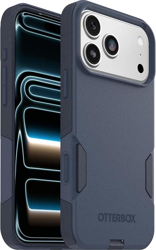 OtterBox Commuter Series MagSafe Case for iPhone 17 Pro Max, Shockproof, Drop proof, Rugged, Protective Case, 3x Tested to Military Standard, Blue على Amazon.ae - متتبع الأسعار