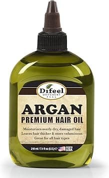 Difeel Premium Natural Hair Oil - Argan Oil 235 milliliters (3-Pack) on Amazon.ae - Price Tracker