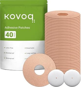 40-Pack Adhesive Patches for Libre 2 & Plus & Lingo, 2 Hardshells على Amazon.ae - متتبع الأسعار