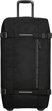 American Tourister Urban Track Wheeled Duffle Bag L 78 cm / 29 inch, RPET, Asphalt Black|Divider Pad|Dual Tube Pull Handle|TSA Lock - 3 Years International Warranty on Amazon - Best Deal Finder