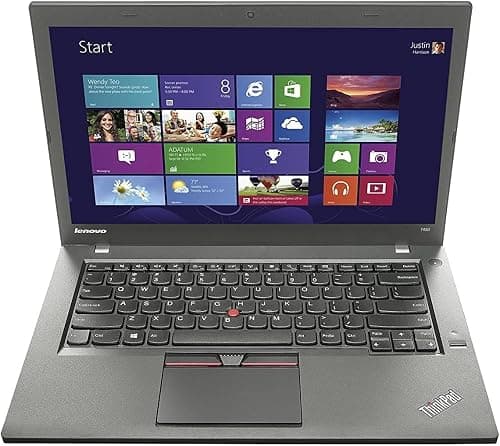 Lenovo ThinkPad T450 Business Laptop, Intel Core i5-5300U CPU, 8GB DDR3L RAM, 256GB SSD Hard, 14.1 inch Display, (Renewed) with 15 Days of IT-SIZER Golden Warranty on Amazon.sa - Price Tracker