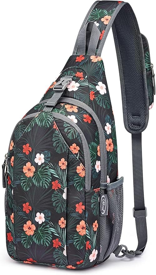 G4Free Crossbody Sling Bag RFID Blocking Chest Backpack Bag Daypack Water-resistant for Hiking Travel on Amazon.ae - Price Tracker