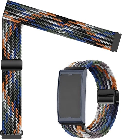 Braided Strap Compatible with Amazfit Helio, 22mm Elastic Nylon Sport Strap with Magnetic Closure for Biceps Amazfit Helio–Men Women (Wrist/Ankle) on Amazon.ae - Price Tracker