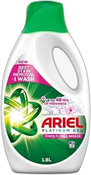 Ariel Floral Breeze Laundry Liquid Detergent, 1.8L - متتبع أسعار Amazon.sa
