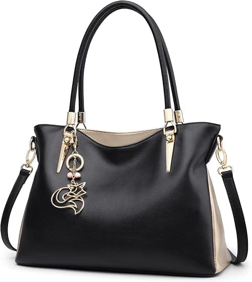 FOXLOVER Large Capacity Tote Handbags for Women, Women's Top-handle Bags Fashion Shoulder Bags Purses Minimalist design on Amazon.ae - Price Tracker