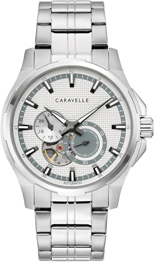 Caravelle by Bulova Men's Classic Automatic Watch على Amazon.ae - متتبع الأسعار