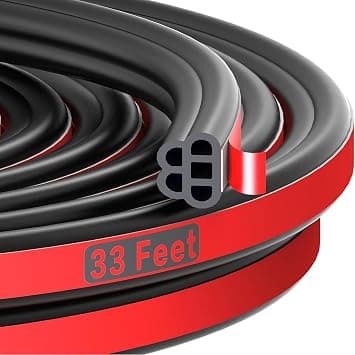 Car Door Seal Strip Universal Self Adhesive Automotive Weather Stripping, Double Layer 5-Hole Soundproofing Strip, Rubber For Cars Trucks Suvs Rvs (32.8 Feet Long) on Amazon.ae - Price Tracker