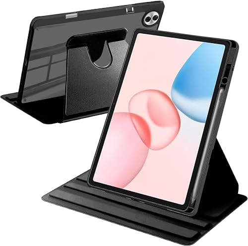 Rotating Case for Honor Pad 10 12.1 Inch Black on Amazon.ae - Price Tracker
