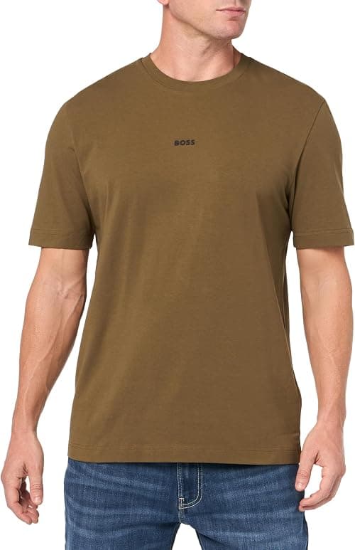 Hugo Boss mens Center Logo Regular Fit T-shirt T-Shirt on Amazon - Best Deal Finder