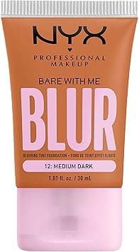 NYX PROFESSIONAL MAKEUP Bare With Me Blur, Skin Tint Foundation with Matcha, Glycerin & Niacinamide - Medium Dark on Amazon.ae - Price Tracker