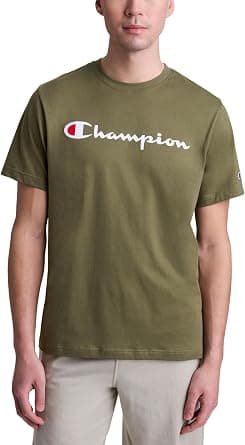 Champion mens Classic Graphic Tee, Big C Logo T-Shirt on Amazon - Best Deal Finder