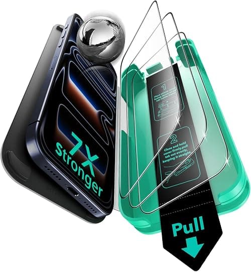 ESR 3 Pack for iPhone 17 Pro Max Screen Protector, Armorite on Amazon.ae - Price Tracker