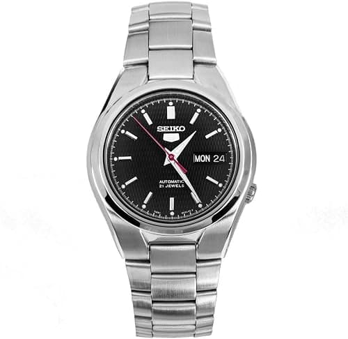 Seiko Men's Automatic Watch with Analogue Display and Silver Stainless Steel Bracelet on Amazon.ae - Price Tracker