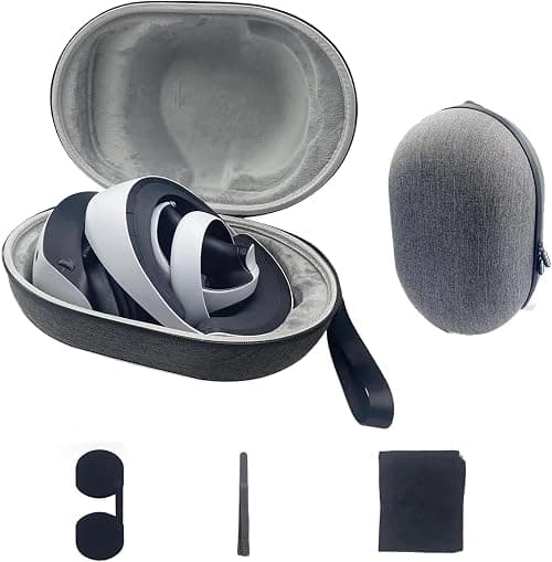 MVRPDXC Hard Carrying Case for PlayStation VR2 Gaming Headset and Touch Controllers Accessories, PS VR2 Protective Bag with Lens Protector Cover, PSVR2 Portable Case Suitable for Travel and Home on Amazon.ae - Price Tracker