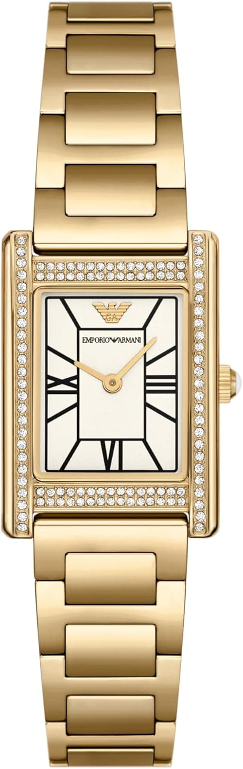 Emporio Armani Two-Hand Rectangular Women's Watch; Dress Watch for Women on Amazon.ae - Price Tracker
