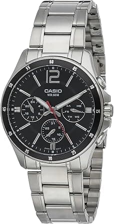 Casio Men's Stainless Steel Analog Watch on Amazon.sa - Price Tracker