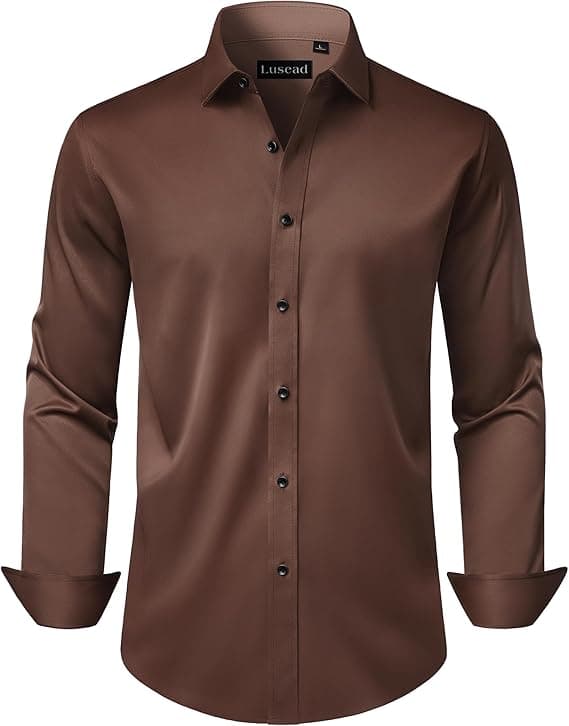 Men's Long Sleeve Dress Shirts, mens on Amazon.ae - Price Tracker