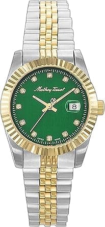 Mathey-Tissot Analog Green Dial Women's Watch-D810BV, Green, Classic on Amazon.ae - Price Tracker
