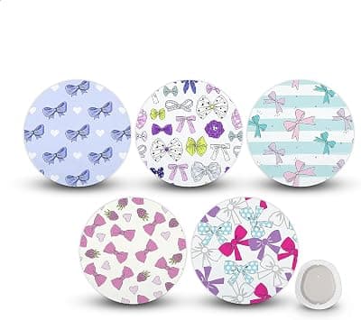 30 Pack Waterproof G7 Adhesive Patches Stelo Sensor Covers Hypoallergenic & Latex-Free Overpatch Breathable CGM Protection Covers for 15 Days,Bow Ties on Amazon.ae - Price Tracker