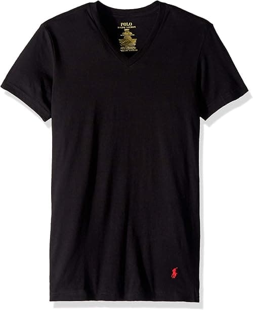 POLO RALPH LAUREN mens Slim Fit Cotton V-neck Tee Undershirt (pack of 3) on Amazon.ae - Price Tracker