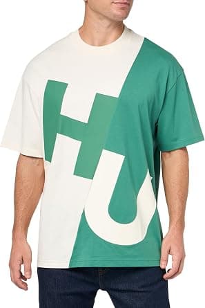 HUGO Men's Block Logo Cotton T-Shirt on Amazon - Best Deal Finder