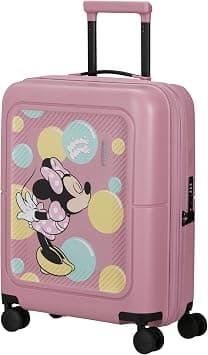 American Tourister Dashpop Disney Spinner S, Expandable Hand Luggage, 55 cm, 41/47 L, Multicoloured (Minnie Bubbles), Minnie Bubbles, S, disney carry-on luggage on Amazon - Best Deal Finder