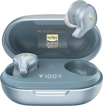 TOZO Golden X1 Wireless Earbuds Balanced Armature Driver and Hybrid Dynamic Driver, Bluetooth Headphones OrigX Pro, LDAC & Hi-Res Audio Wireless, Noise Cancellation Headset Blue على Amazon.ae - متتبع الأسعار