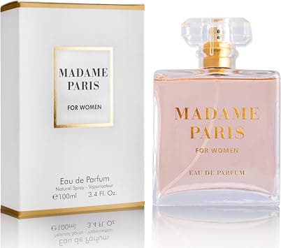 Madame Paris for Women Eau De Parfum 3.4 Oz Pure Femininity in a Bottle Delicate Floral Scents of Jasmine and May Rose A Fragrance That Will Get You Noticed Cruelty Free Perfume Precious Gift on Amazon.ae - Price Tracker