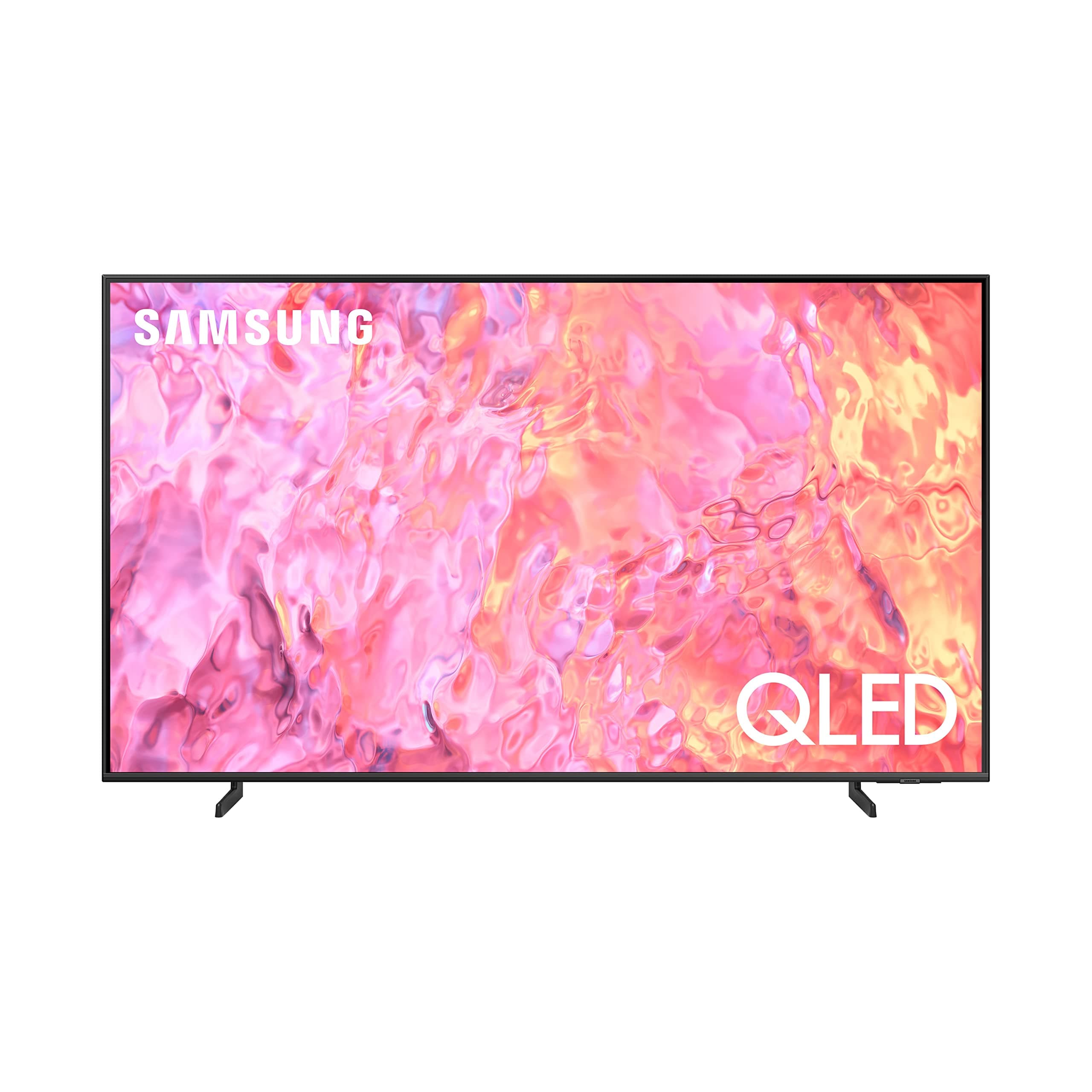 Samsung 85 Inch 4K QLED HDR10+ Quantum Dot AirSlim Hub QA85Q60CAUXZN - 1 Year Warranty (2023 Model - UAE Version), black on Amazon.ae - Price Tracker