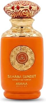 Rasasi Auraa Desire Sahara Sunset Eau De Parfum Spray for Unisex, 100ml, Amber Spicy Fragrance with Bergamot, Cardamom and Vanilla Notes, Long-Lasting Luxury Scent - By I'm Rasasi - Amazon.ae Price Tracker