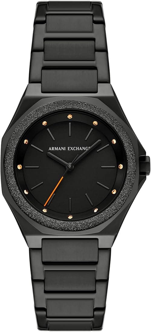 Armani Exchange A|X Women's Three-Hand Black Stainless Steel Watch (Model: AX4621) on Amazon.ae - Price Tracker
