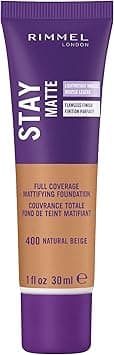 Rimmel Stay Matte Foundation, Natural Beige, 1 Fluid Ounce on Amazon.ae - Price Tracker