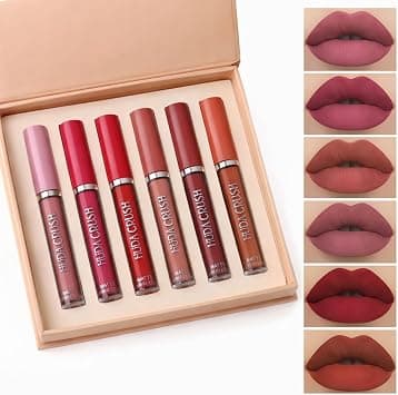 HUDA CRUSH 6-Piece Nude Lipstick Set on Amazon.ae - Price Tracker