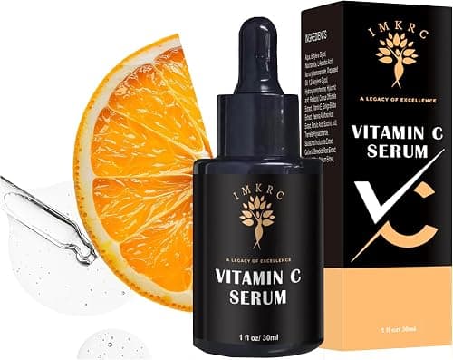 Vitamin C Serum, 20% L-Ascorbic Acid, with Hyaluronic Acid, Ferulic Acid, Vitamin E, 30ml on Amazon - Best Deal Finder