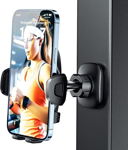 Gym Magnetic Phone Holder Mount, Magnetic Phone Holder for Gym Thick Cases Friendly Gyms Phone Holder for Videos, Golfcart, Tractor, Shower Compatible with All Smartphones, Attach to Metal Surface على Amazon.ae - متتبع الأسعار