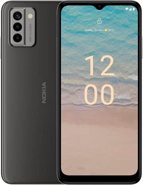 Nokia G22 6.52” HD+ Dual SIM 4G Smartphone, 6GB Ram + 6GB Virtual RAM, 256GB Memory, Android 12, 50MP AI camera, 3-Day 5050 mAh Battery, 2 years OS upgrades, 3 years monthly security updates - Grey on Amazon.ae - Price Tracker