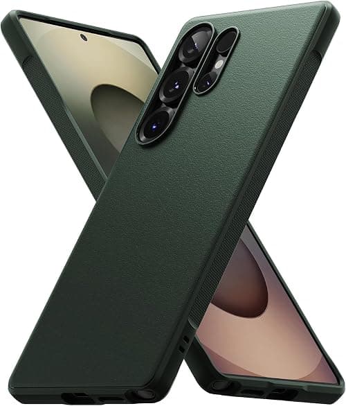Ringke Onyx Compatible with Samsung Galaxy S25 Ultra Case Cover Rugged Flexible Durable Anti-Slip TPU Protection Shockproof S25 Ultra Back Cover - Dark Green on Amazon.ae - Price Tracker