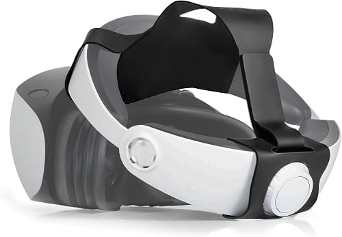 DEVASO Adjustable Head Strap for PlayStation VR2, Double-Sided PU Soft Strap, Enhanced Comfort, Lightweight Pressure-Reducing Accessory for PS5 VR2 Headset on Amazon.ae - Price Tracker
