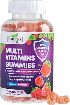 Multivitamin Gummies for Adults Immune Support Supplement - Natural Complete Daily Multivitamin Gummy Vitamins - Vegetarian Multi Vitamin A, C, E, B6, B12 for Men & Women - 120 Gummy Multivitamins on Amazon.ae - Price Tracker