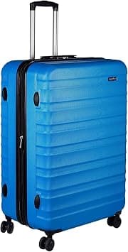 Amazon Basics Hardside Spinner Luggage-30 Inch (78cm), Material: ABS, Light Blue on Amazon.sa - Price Tracker
