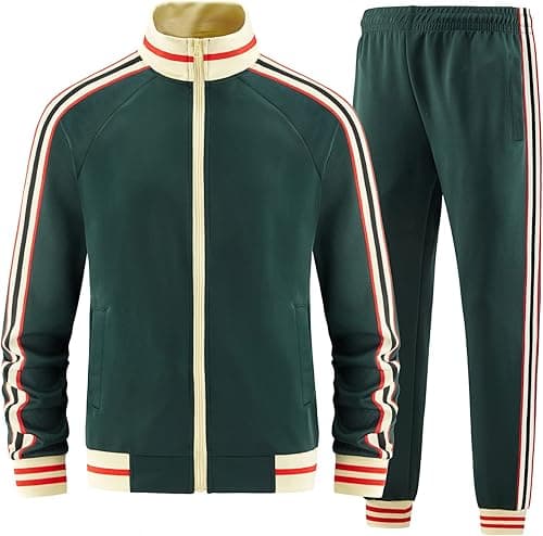 Men Track Suits for Men Set mens track suits 2 piece set (pack of 2) on Amazon.ae - Price Tracker