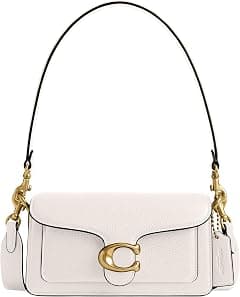 COACH Womens Polished Pebble Leather Tabby Shoulder Bag 20 Handbag - متتبع أسعار Amazon.sa