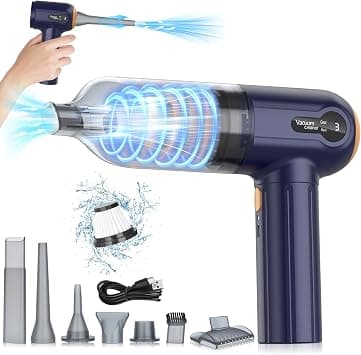 Musclez 4-in-1 Cordless Handheld Car Vacuum Cleaner,Portable Dust Buster on Amazon - Best Deal Finder